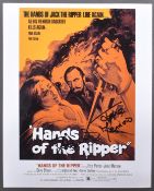 HAMMER HORROR - HANDS OF THE RIPPER - DUAL SIGNED