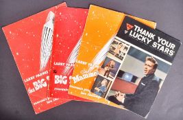 THE BIG STAR SHOW - COLLECTION OF ORIGINAL 1960S PROGRAMMES
