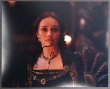 OLIVIA COOKE - HOUSE OF THE DRAGON - SIGNED 8X10" - AFTAL