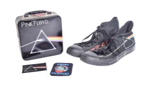 PINK FLOYD - VINTAGE CONVERSE, LUNCHBOX AND PATCHES