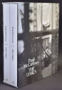 PAUL MCCARTNEY - 'THE LYRICS: 1956 TO THE PRESENT' HARDBACK BOOK