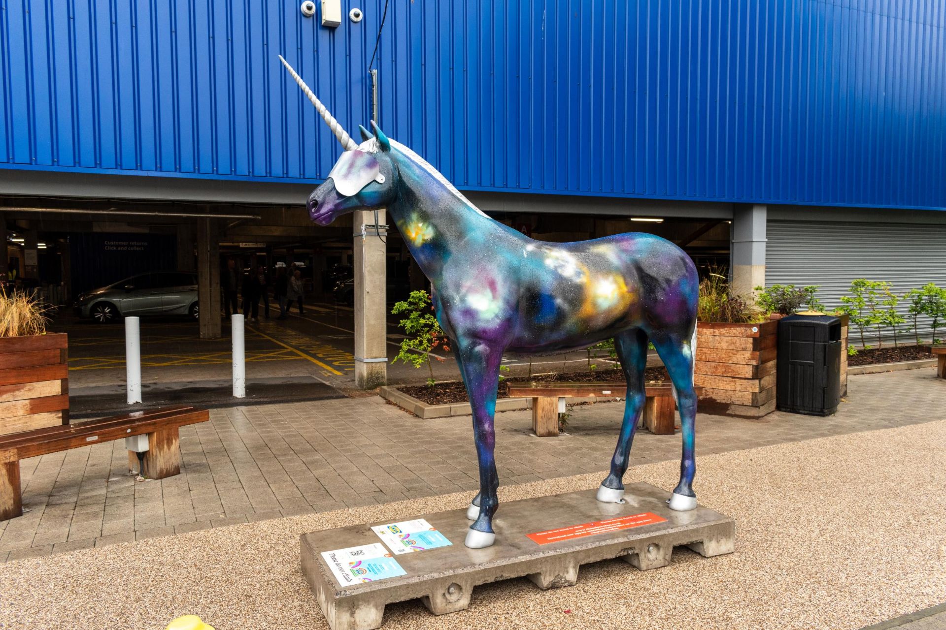 Unicornfest Bristol Art Trail - Lunarcorn - Amy Magee - Image 4 of 6