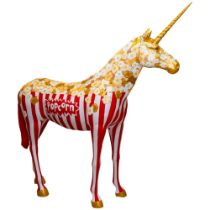 Unicornfest Bristol Art Trail - Popcorn - Paula Bowles
