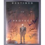 THE WITCHER - NETFLIX - AUTOGRAPHED CAST 11X14" POSTER - AFTAL