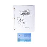 XENA WARRIOR PRINCESS - LUCY LAWLESS SIGNED SCRIPT