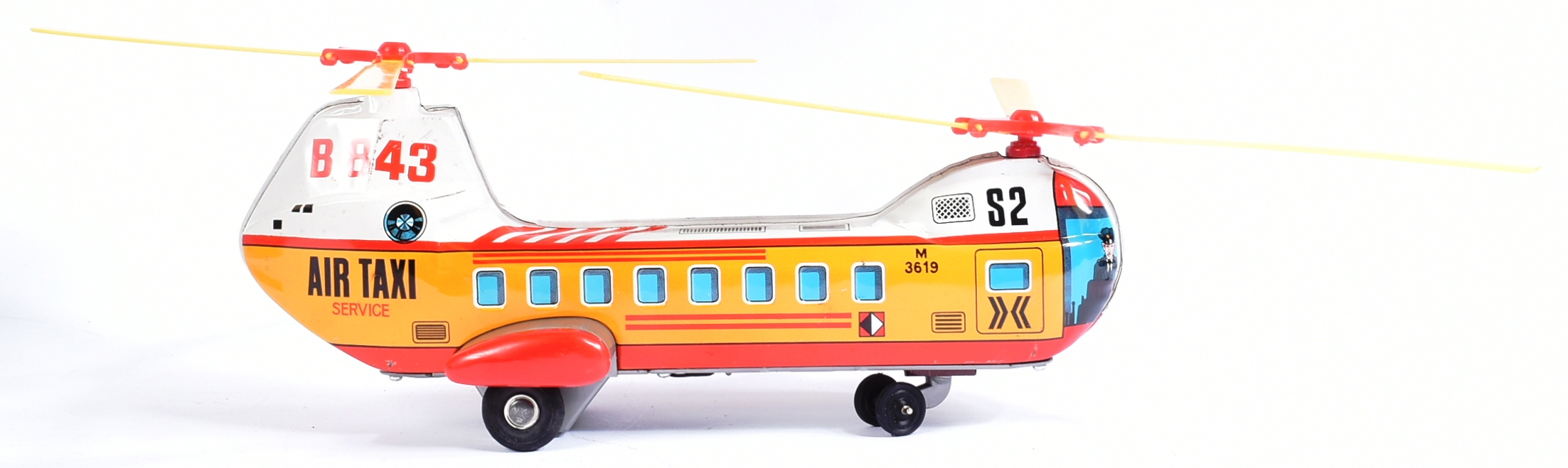 TINPLATE TOYS - JAPANESE BATTERY OPERATED AIR TAXI - Image 2 of 5