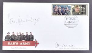 DAD'S ARMY (BBC SITCOM) - SIGNED FIRST DAY COVER FDC