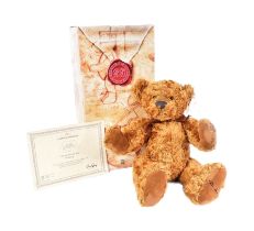 RUSS BERRIE - LIMITED EDITION RUSS BERRIE TEDDY BEAR ' WELLESLEY '