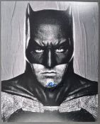 BATMAN VS SUPERMAN - BEN AFFLECK - AUTOGRAPHED BATMAN PHOTOGRAPH