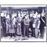 DAD'S ARMY (BBC SITCOM) - DUAL SIGNED 8X10" PHOTOGRAPH