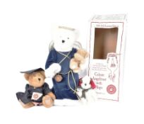 BOYDS BEARS - COLLECTION OF X3 BOYDS TEDDY BEARS