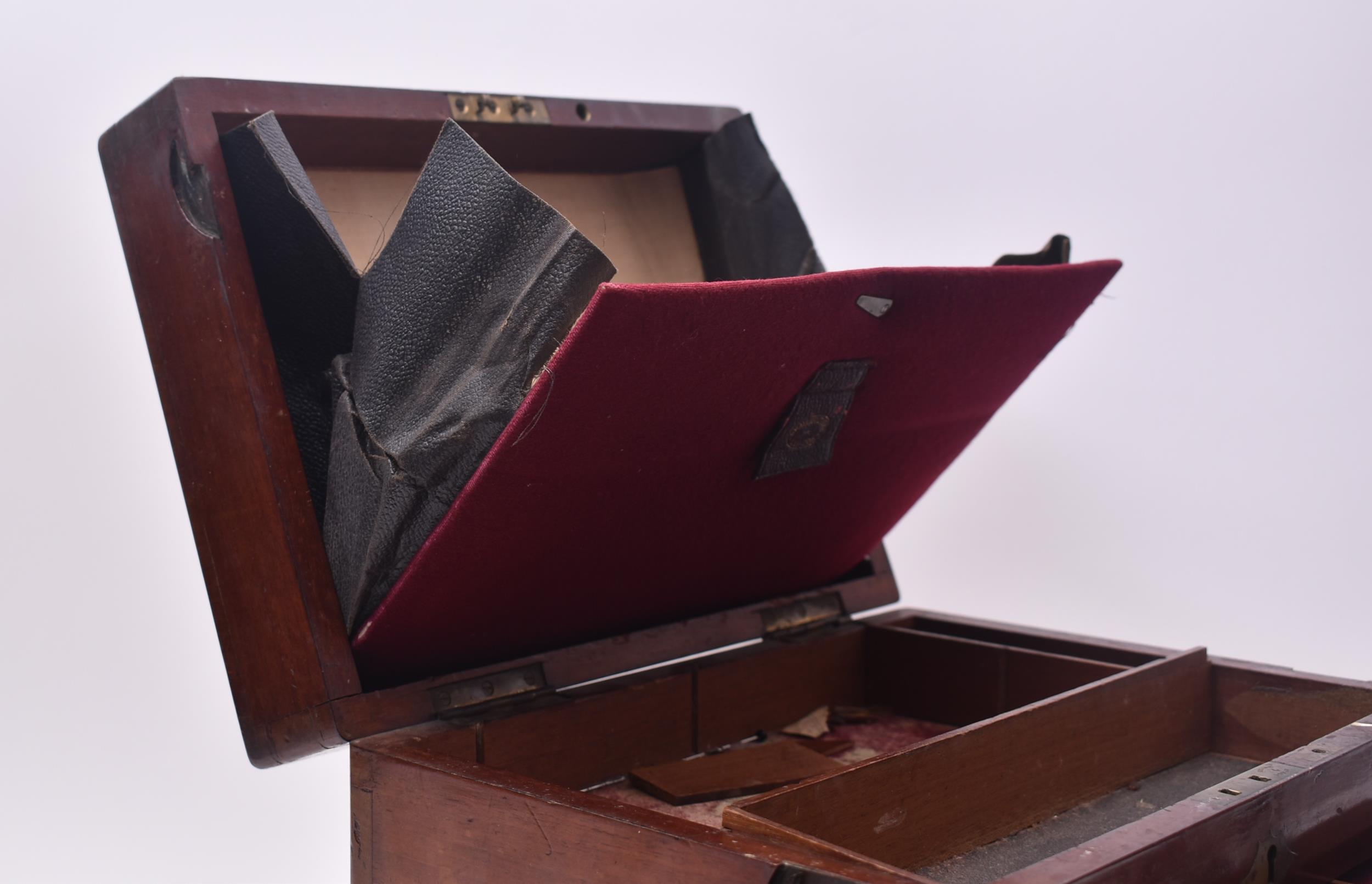 19TH CENTURY VICTORIAN MAHOGANY DENTIST'S CABINET - Image 5 of 7