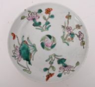 LATE 19TH CENTURY CHINESE QING PORCELAIN SMALL DISH