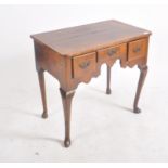 GEORGE III 18TH CENTURY WALNUT LOW BOY OCCASIONAL TABLE