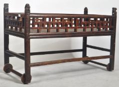 19TH CENTURY CHINESE HARDWOOD JARDINIERE PLANT STAND TABLE