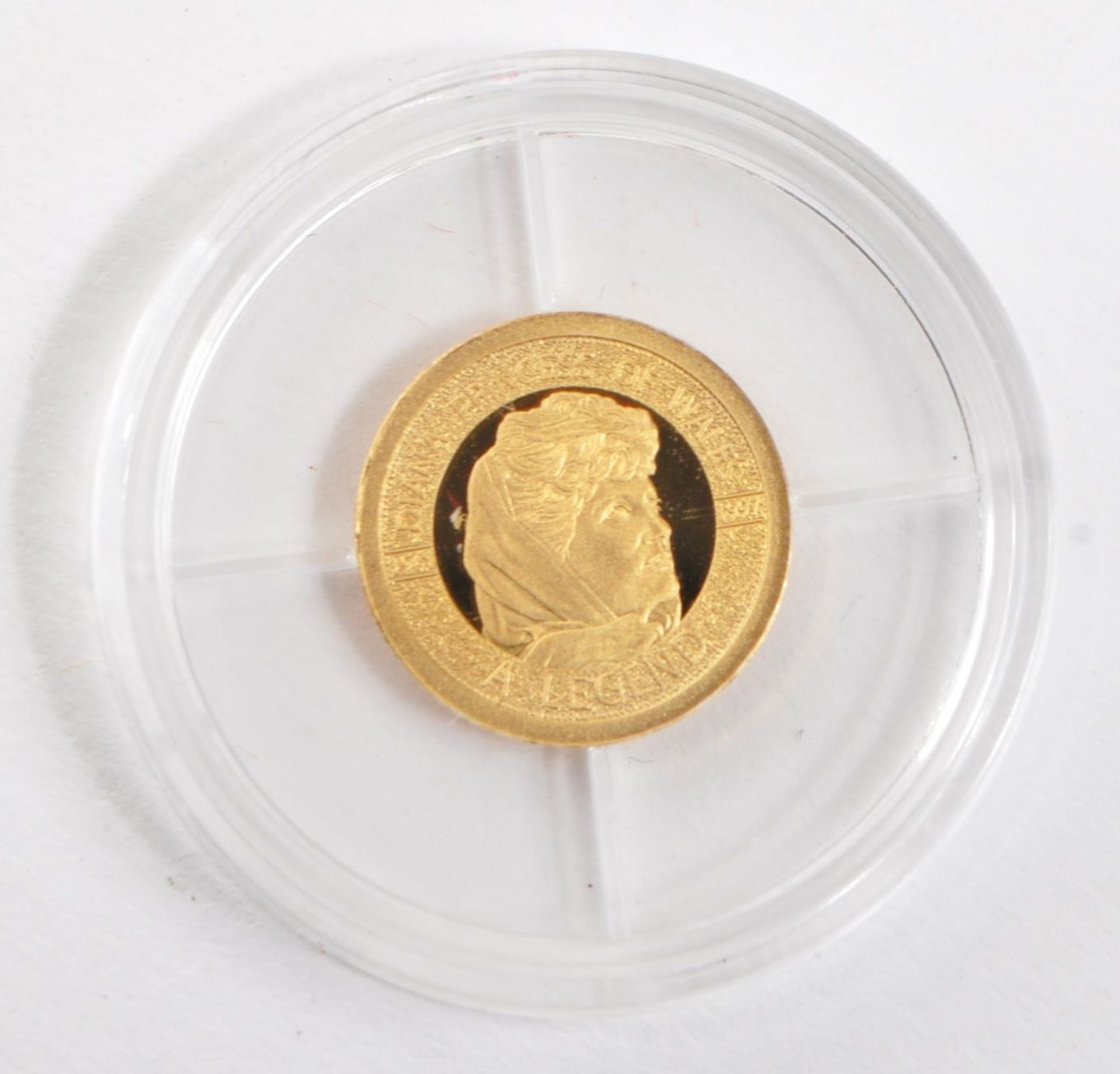 WINDSOR MINT - TWO FOURTEEN KARAT GOLD DIANA COINS - Image 2 of 5