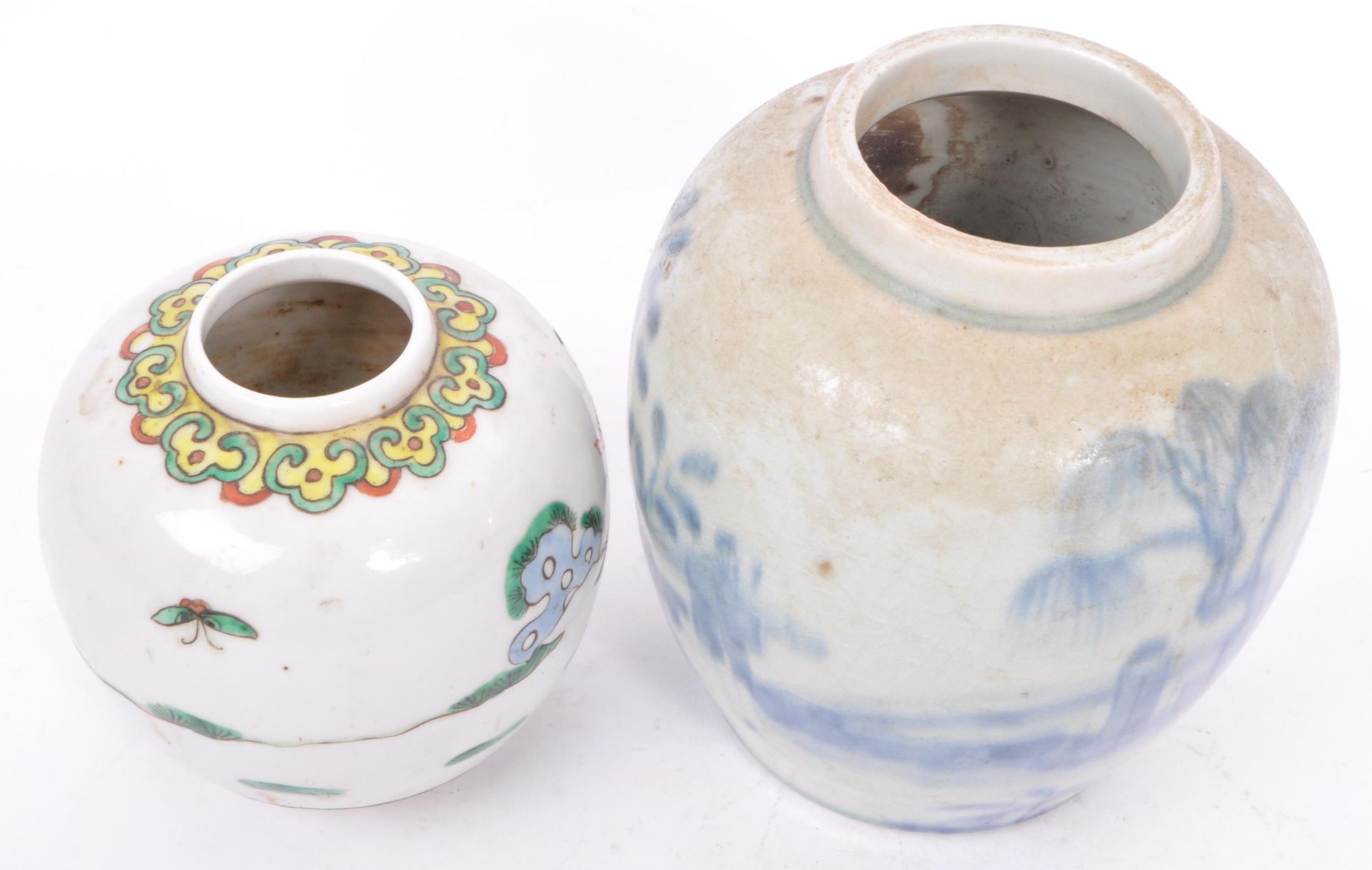 COLLECTION OF 19TH CENTURY CHINESE PORCELAIN GINGER JARS - Image 7 of 8