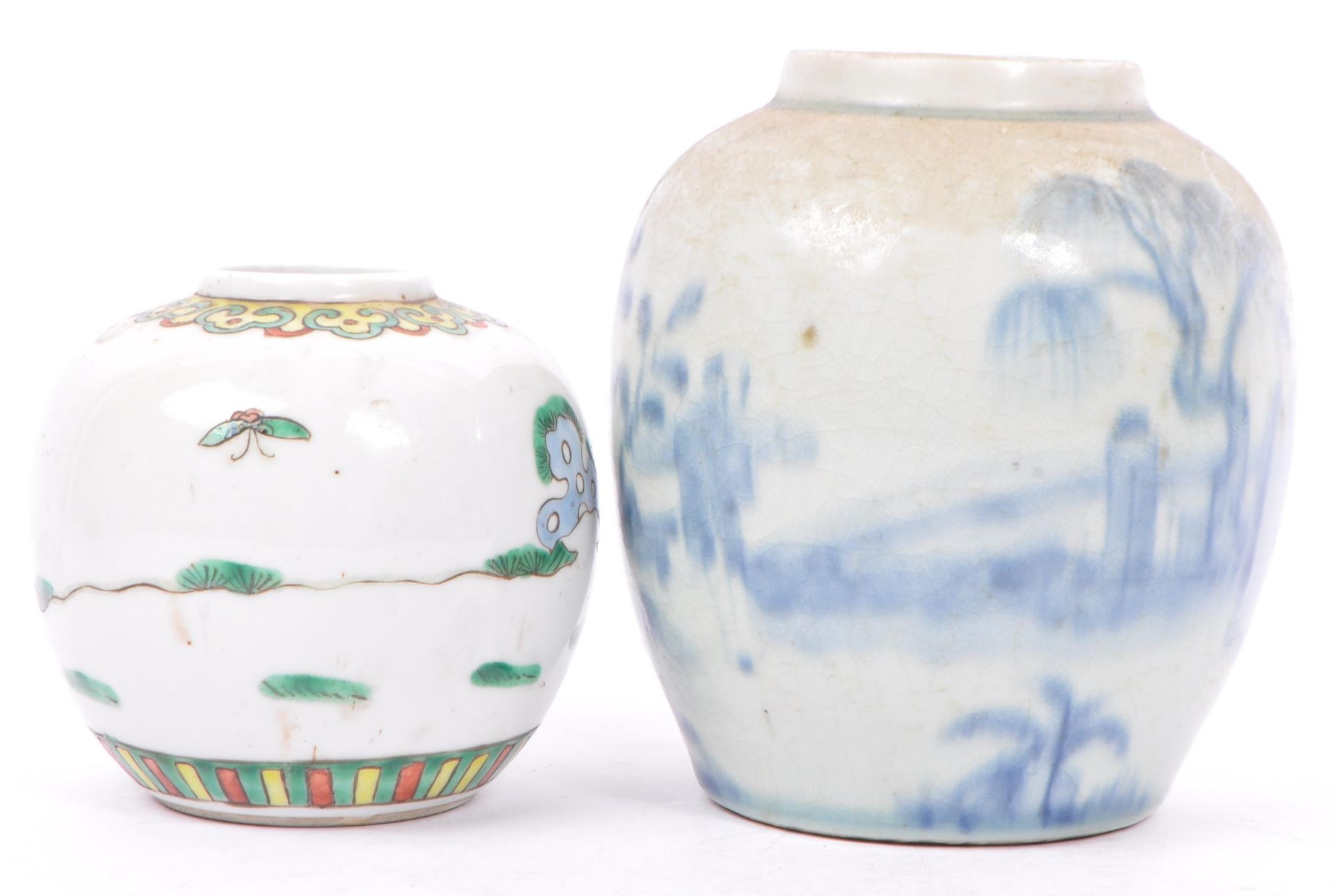 COLLECTION OF 19TH CENTURY CHINESE PORCELAIN GINGER JARS - Image 6 of 8