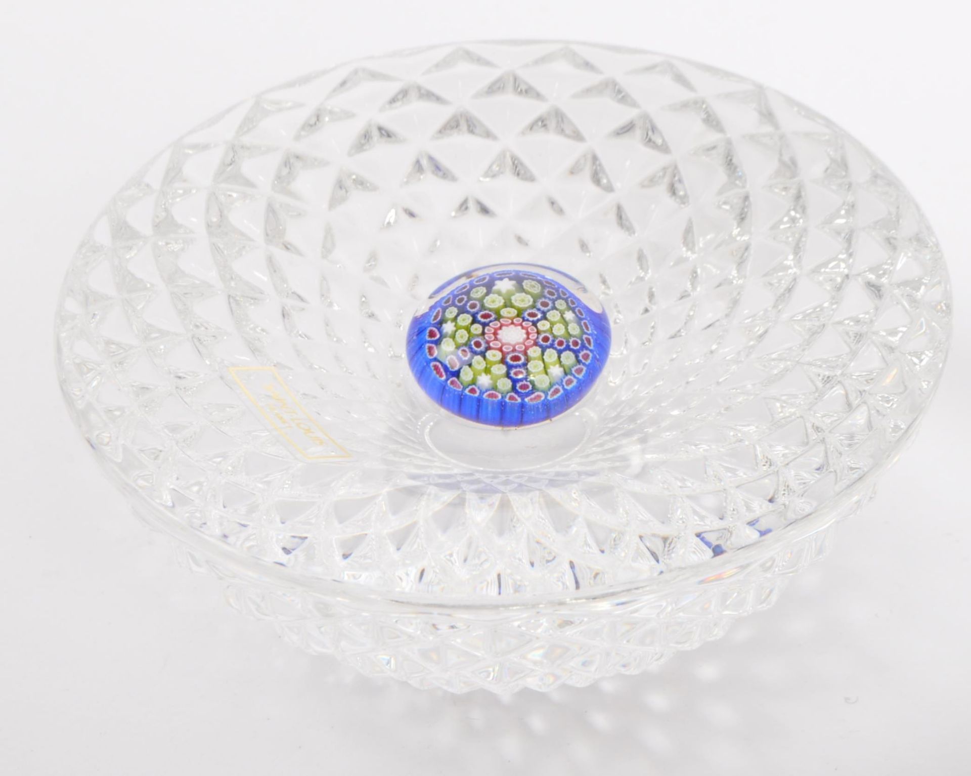 ST LOUIS FRENCH CRYSTAL & MILLEFIORI GLASS PAPERWEIGHT - Image 4 of 5