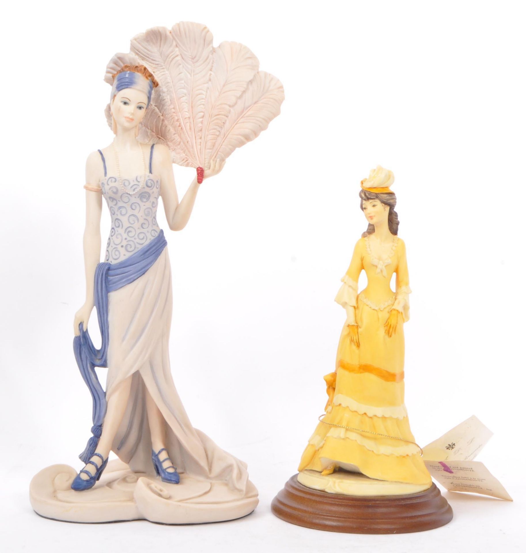 COLLECTION OF 20TH CENTURY FIGURES & ITALIAN LAMP BASE - Image 7 of 9