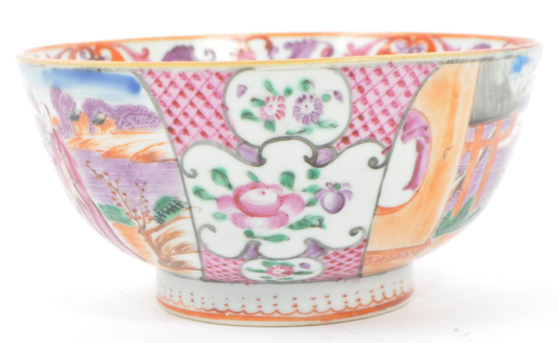 18TH CENTURY CHINESE HAND PAINTED PORCELAIN BOWL - Image 2 of 7