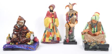 COLLECTION OF VINTAGE ENGLISH & SPANISH BONE CHINA FIGURES