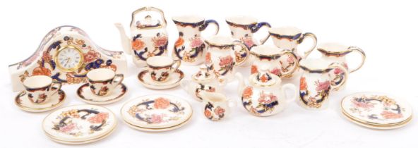 COLLECTION MASONS IRONSTONE MANDALAY MINIATURE CERAMICS