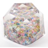 BACCARAT 1960S FRENCH MILLEFIORI PAPERWEIGHT