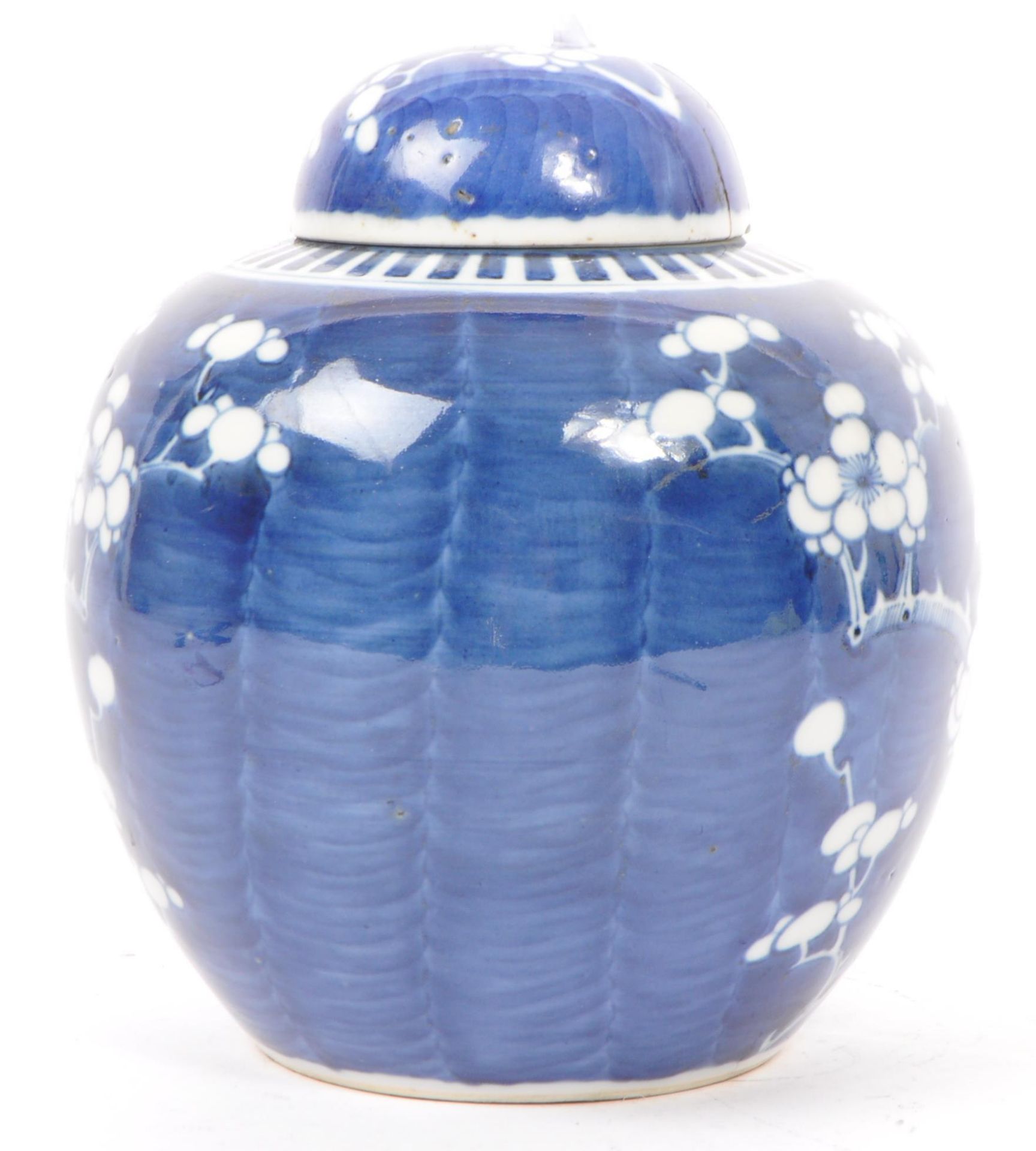 19TH CENTURY CHINESE PORCELAIN PRUNUS GINGER JAR - Bild 2 aus 7