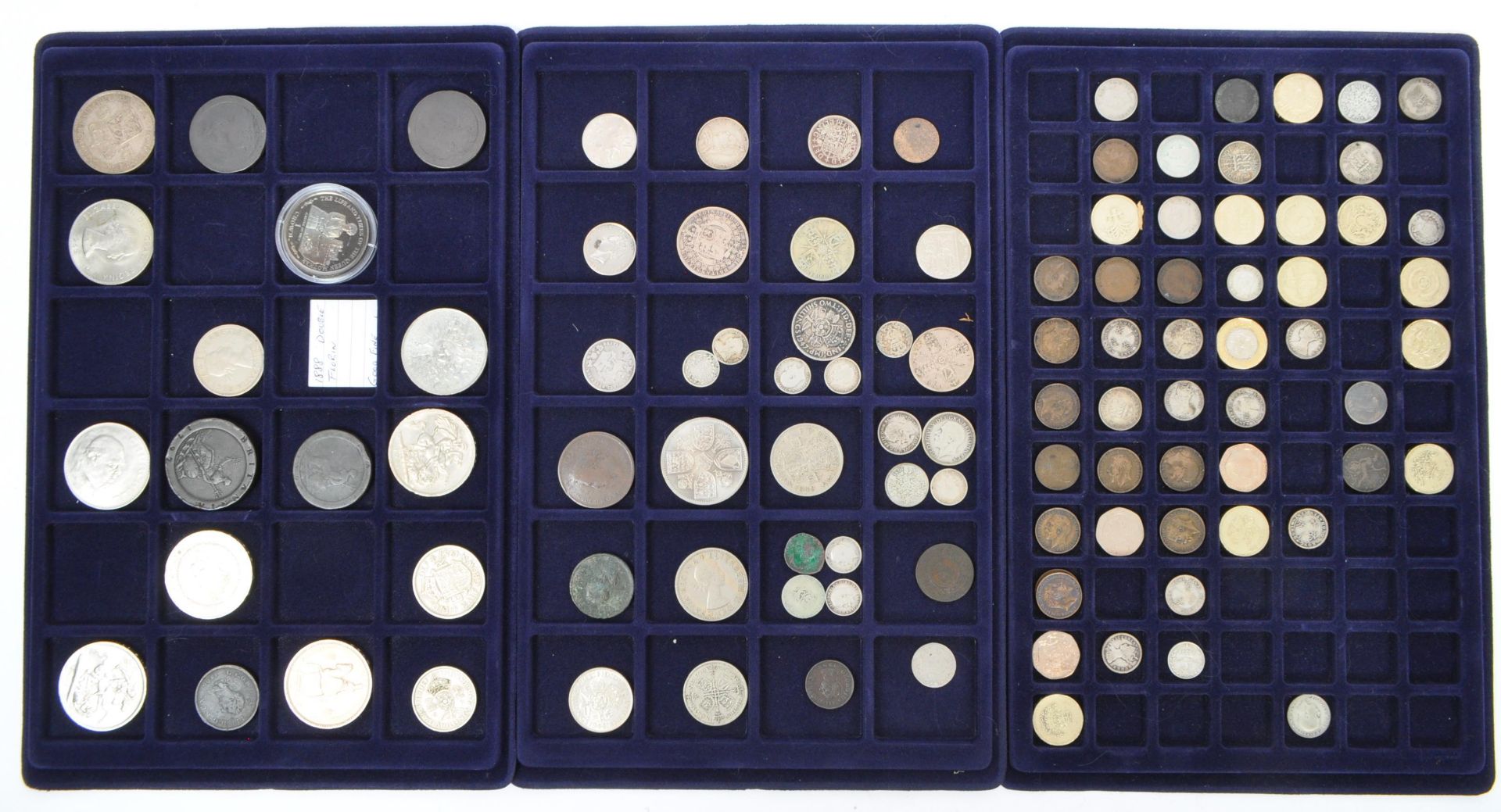 COLLECTION OF 18TH CENTURY & LATER UK CURRENCY COINS