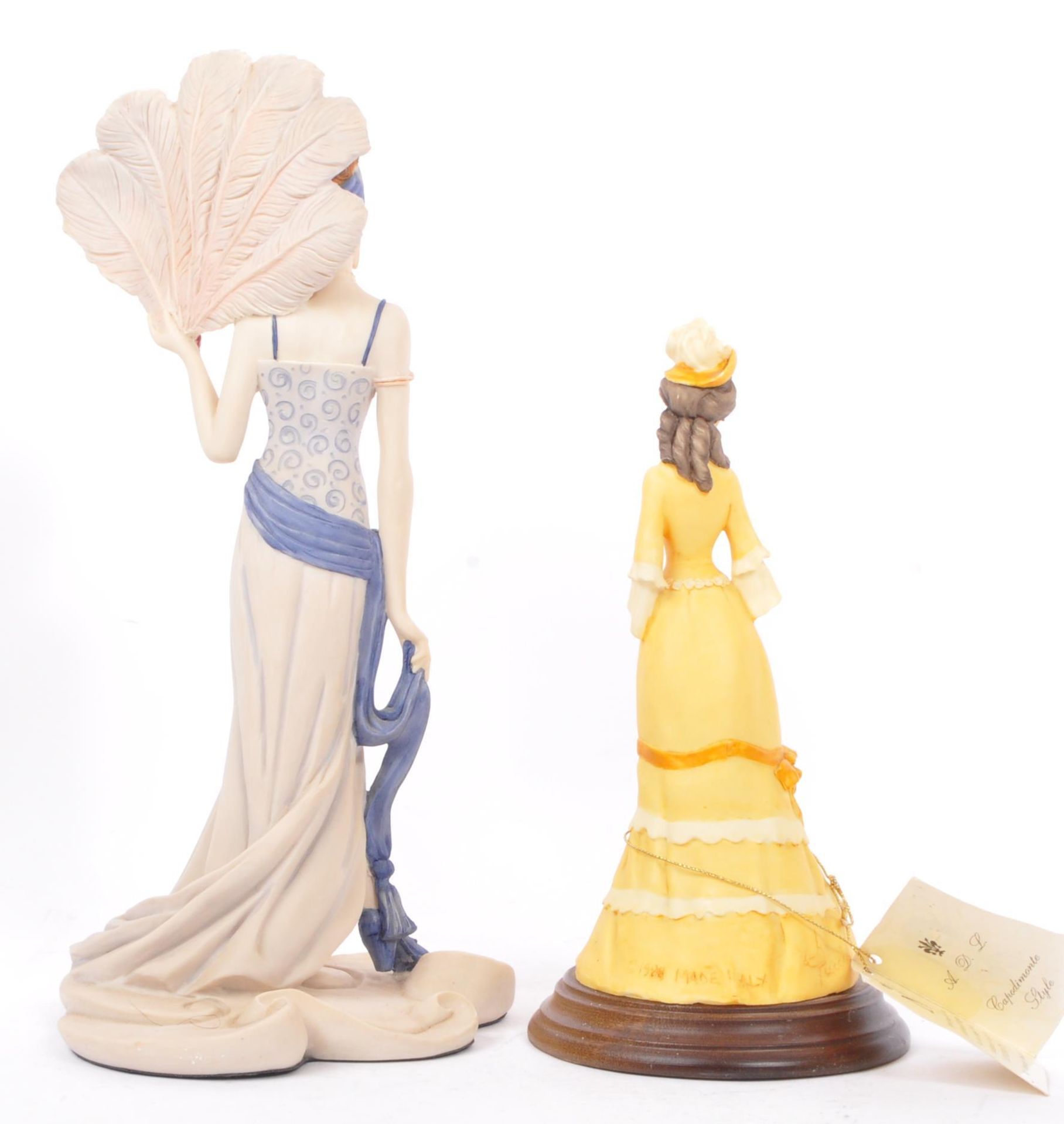 COLLECTION OF 20TH CENTURY FIGURES & ITALIAN LAMP BASE - Image 8 of 9