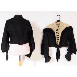 TWO VICTORIAN & EDWARDIAN THEATRE COSTUME JACKET SHIRTS