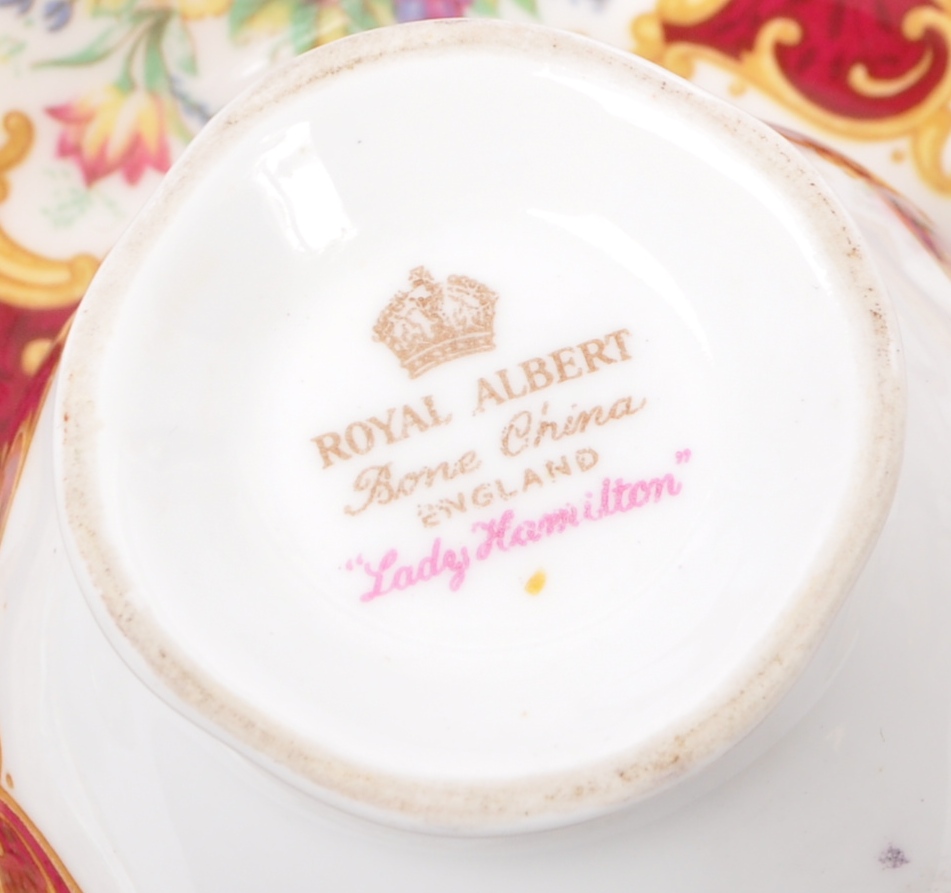 VINTAGE ROYAL ALBERT LADY HAMILTON TEA SERVICE - Image 5 of 5