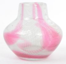 MILOS PUPITEL & RUDOLF SCHWEDLER HARRACHOV GLASS VASE