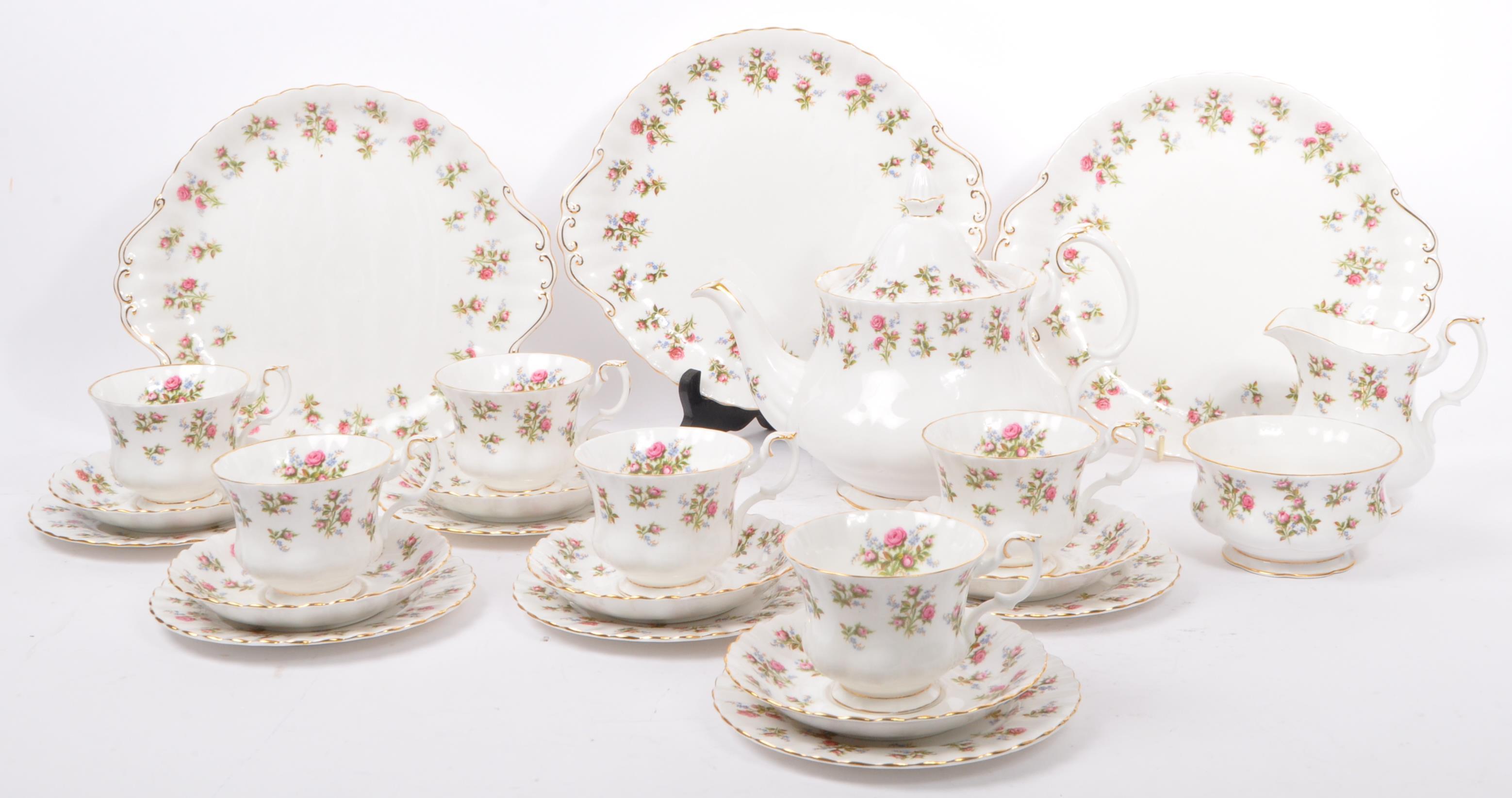 VINTAGE ROYAL ALBERT WINSOME BONE CHINA TEA SERVICE