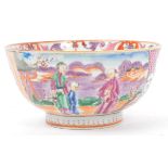 18TH CENTURY CHINESE HAND PAINTED PORCELAIN BOWL