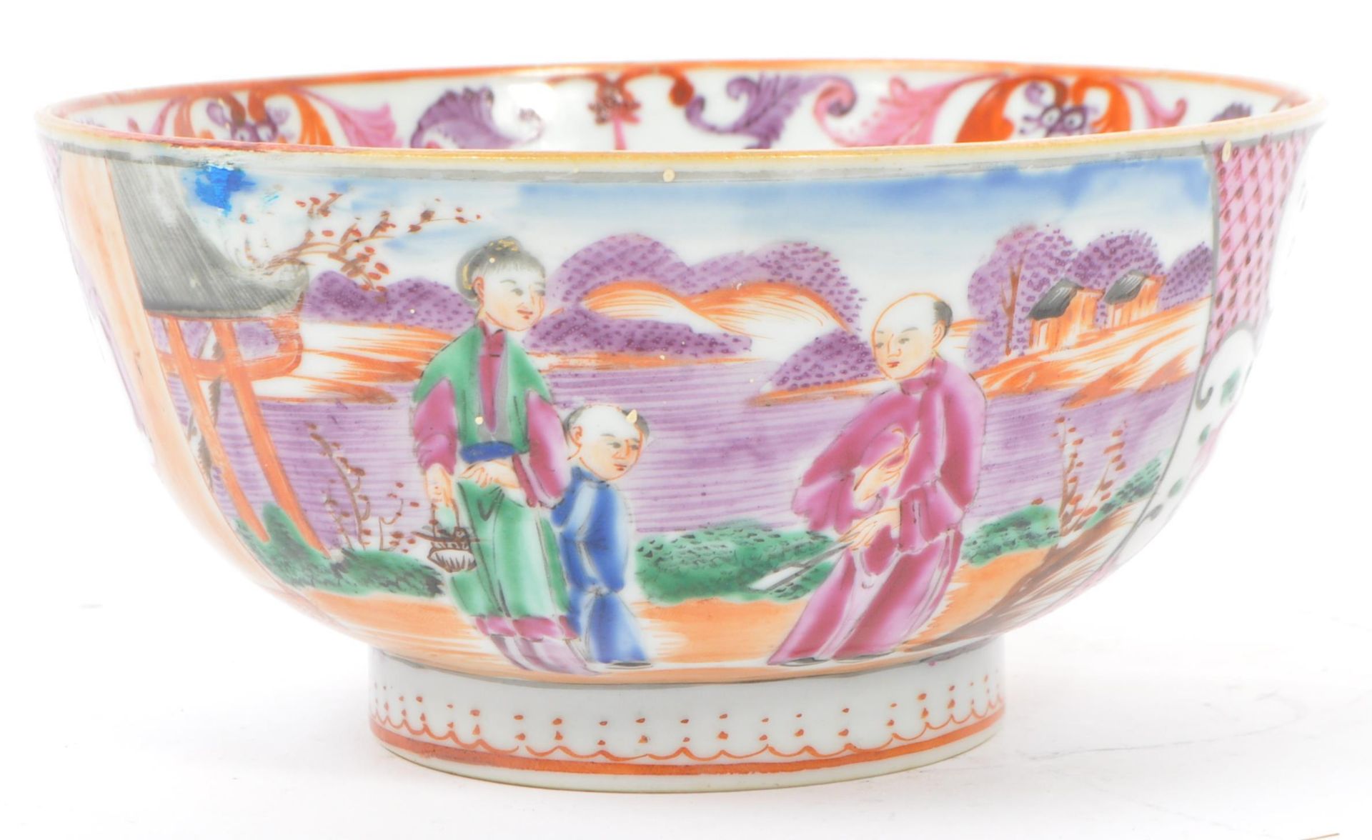 18TH CENTURY CHINESE HAND PAINTED PORCELAIN BOWL