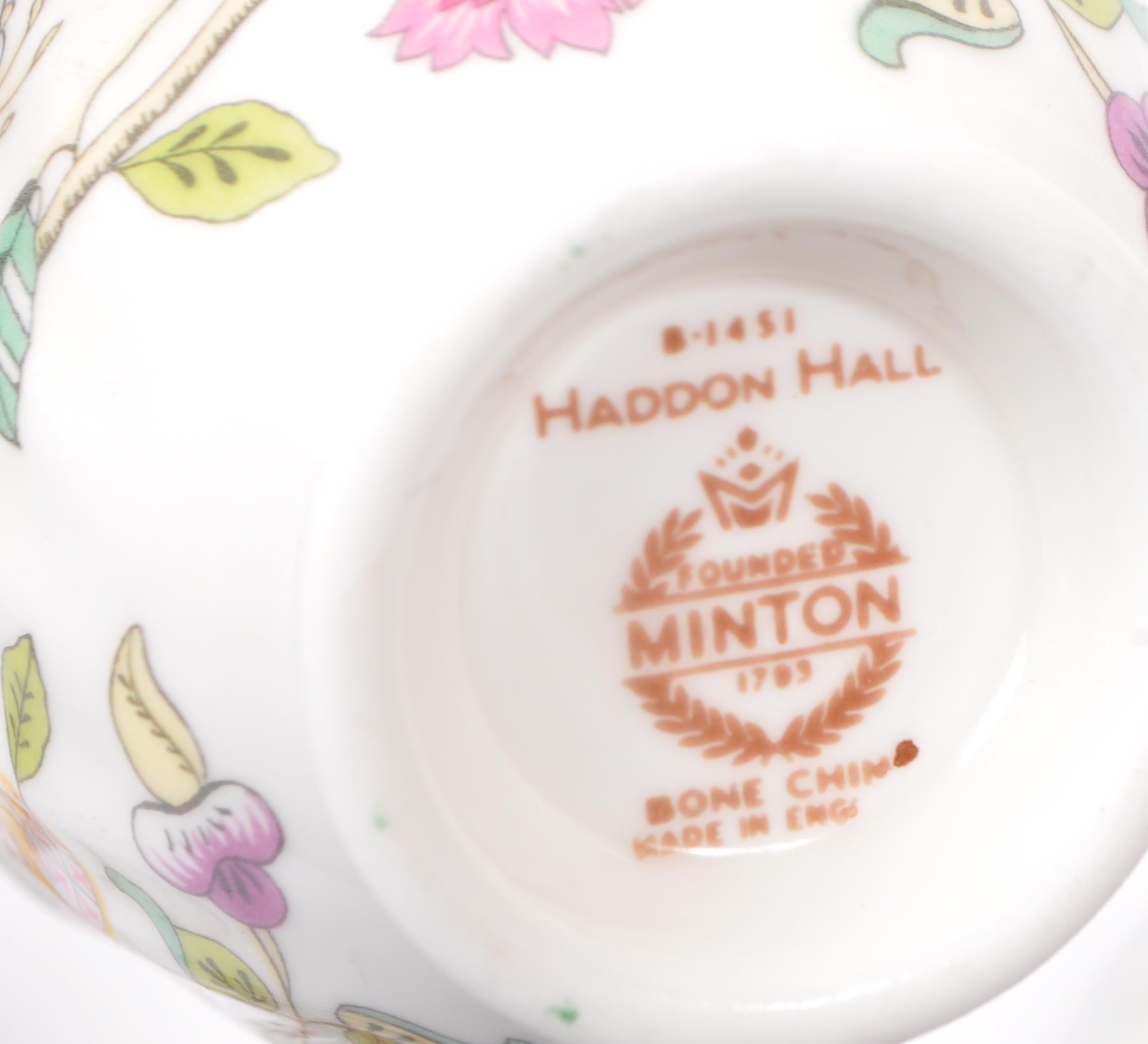 VINTAGE MINTON HADDON HALL BONE CHINA TEA SERVICE - Image 5 of 5