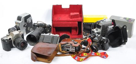 COLLECTION OF VINTAGE CAMERAS & RELATED EQUIPMENT