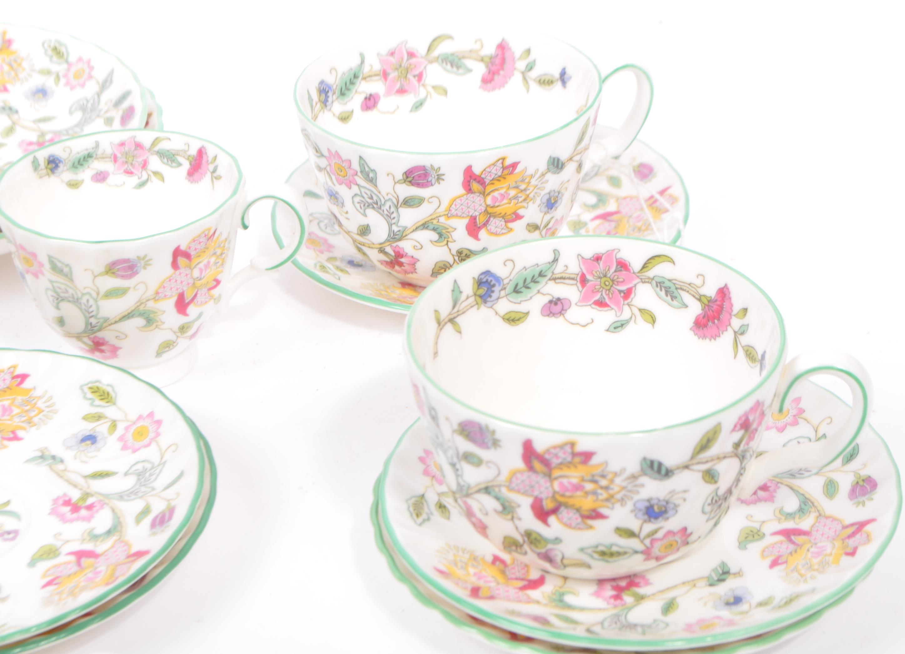 VINTAGE MINTON HADDON HALL BONE CHINA TEA SERVICE - Image 2 of 5