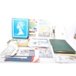 COLLECTION OF UNFRANKED UK ROYAL MAIL STAMPS & FIRST DAY COVERS