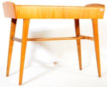 MID CENTURY TEAK HALL SIDE CONSOLE TABLE BY NATHAN FURNITURE