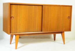 MID 20TH CENTURY TEAK VANSON SLIDING DOORS SIDEBOARD