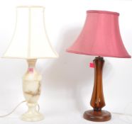 TWO MID CENTURY TABLE LAMPS