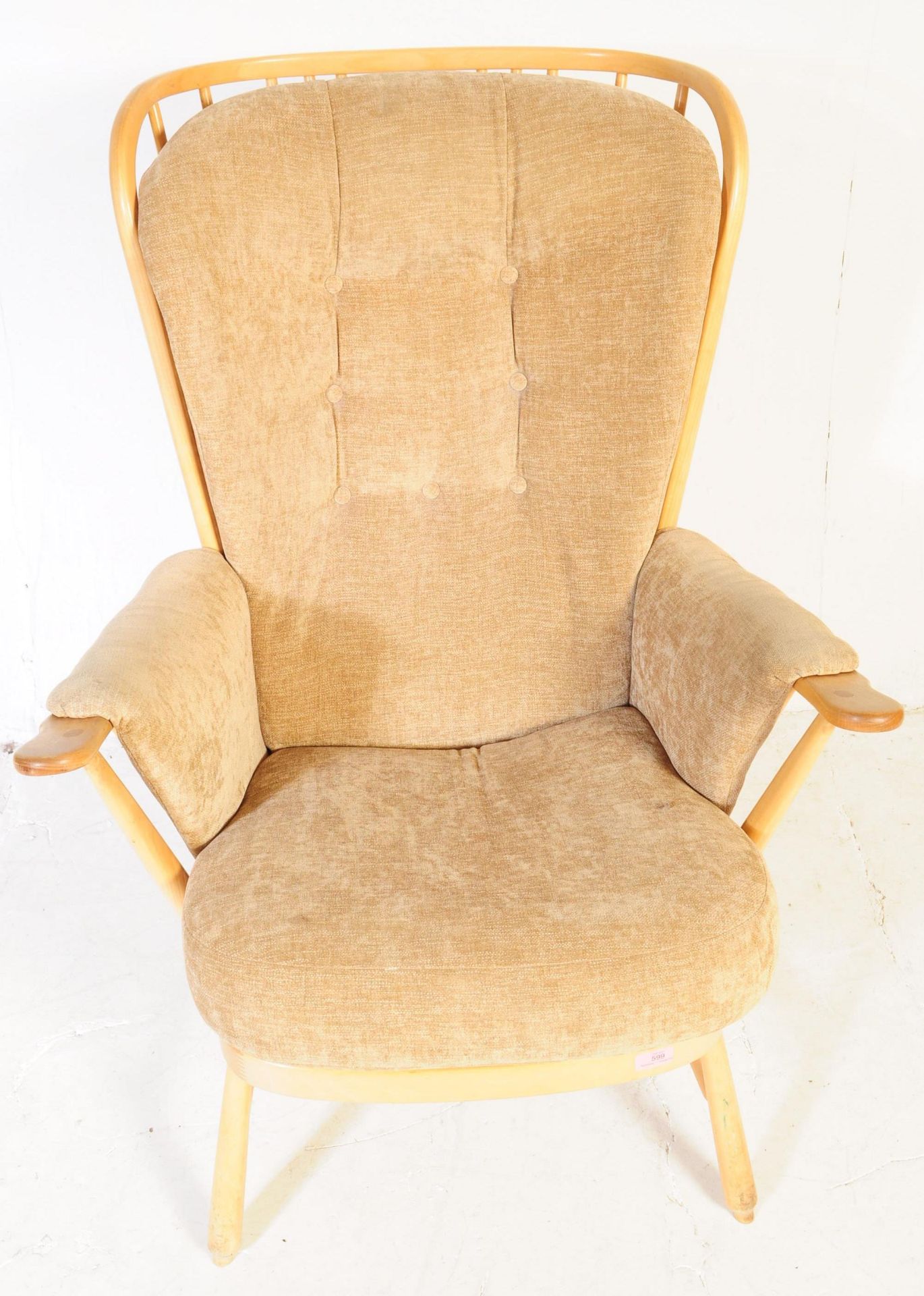 VINTAGE MID 20TH CENTURY ERCOL CONSERVATORY ARMCHAIR - Image 3 of 6