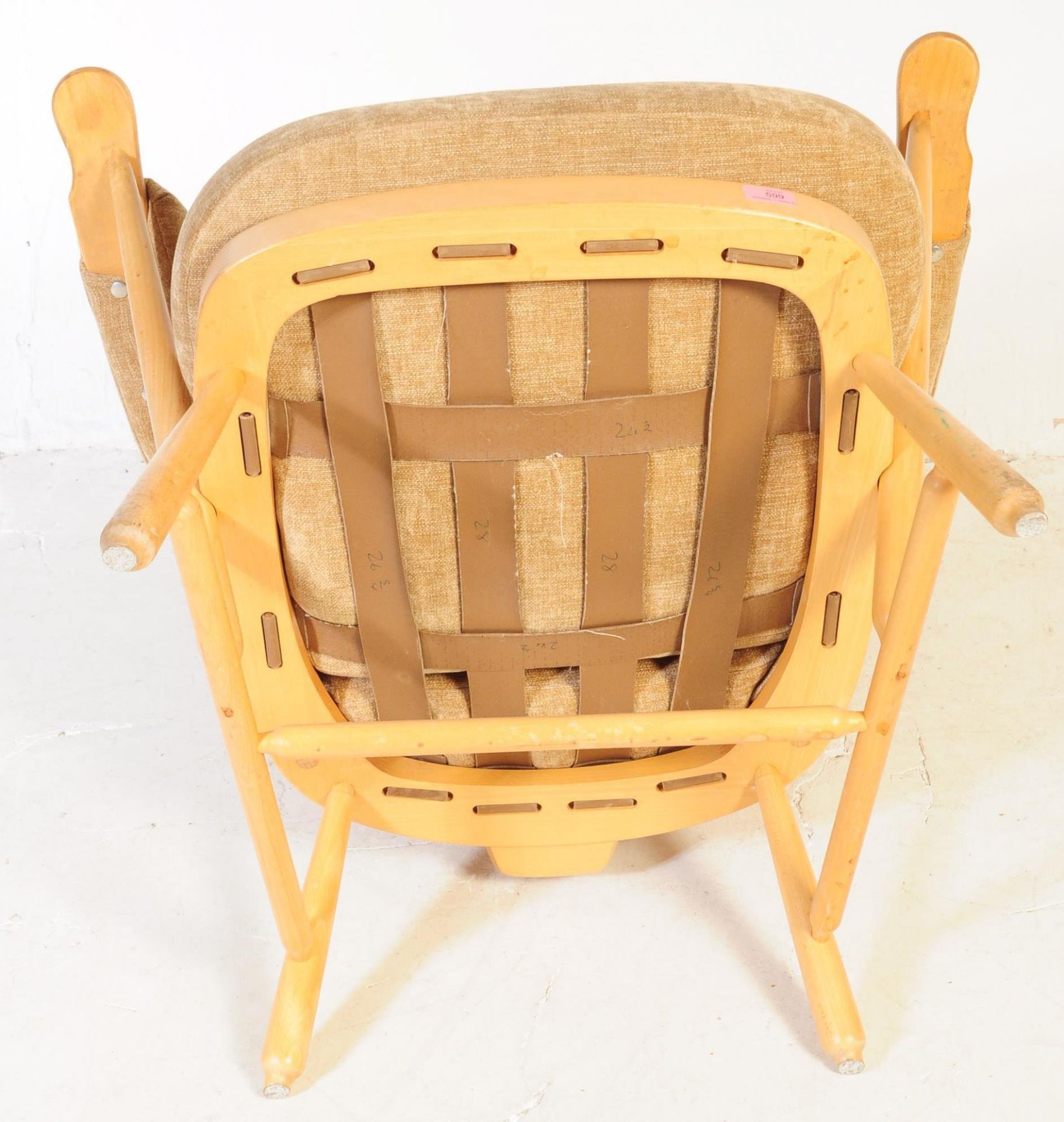 VINTAGE MID 20TH CENTURY ERCOL CONSERVATORY ARMCHAIR - Image 6 of 6