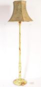 1940S CHINESE CHINOISERIE PAINTED STANDARD FLOOR LAMP