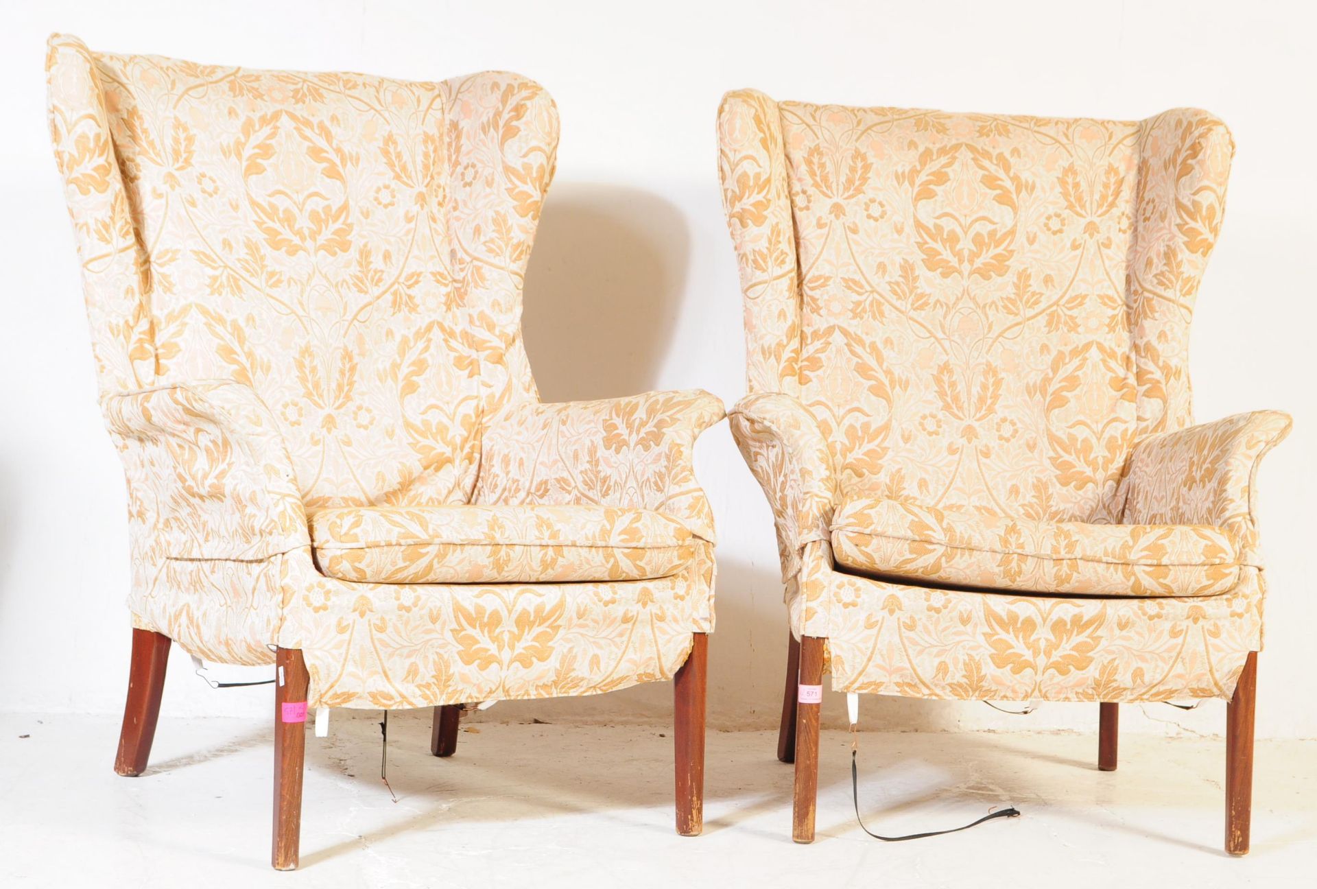 PAIR OF MID 20TH CENTURY PARKER KNOLL ARMCHAIRS