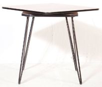 MID CENTURY WALNUT COFFEE OCCASIONAL SIDE TABLE