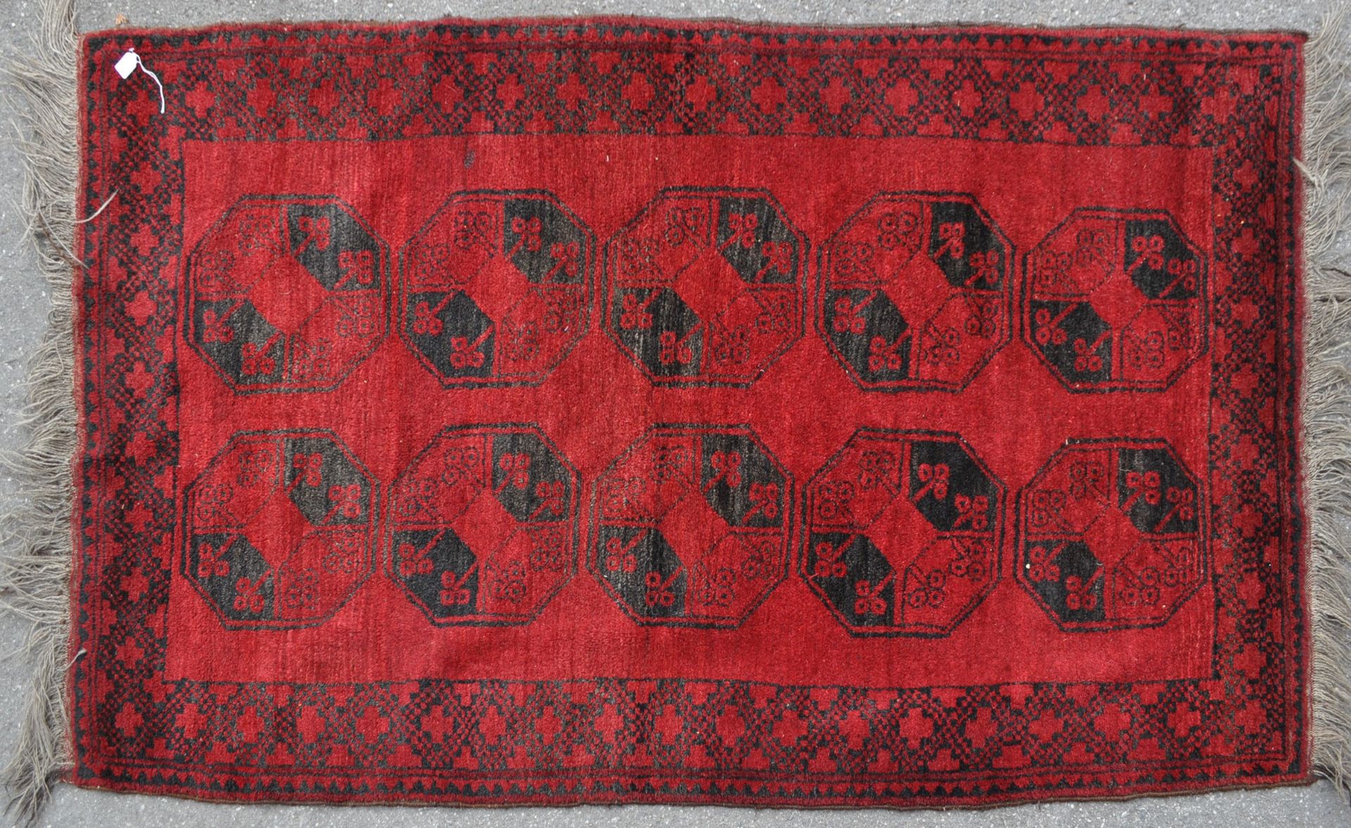 MID 20TH CENTURY AFGHAN ESARI PERSIAN CARPET RUG